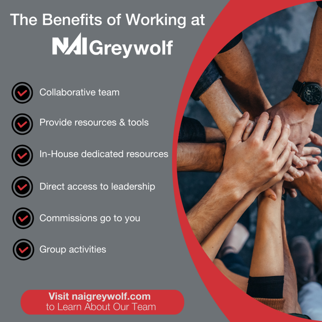 Benefits of Working at NAI Greywolf